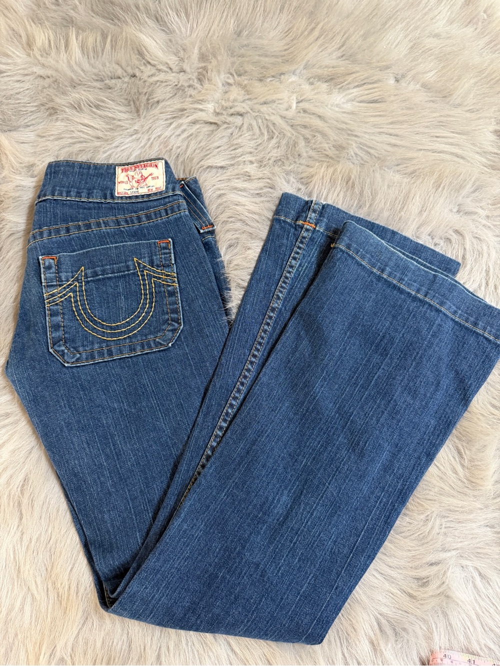 True Religion Women's Bootcut Jeans - Blue Denim